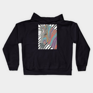 ZEBRA Painting Kids Hoodie